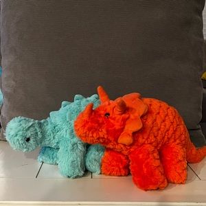 The Manhattan Toy Company plush dinosaurs